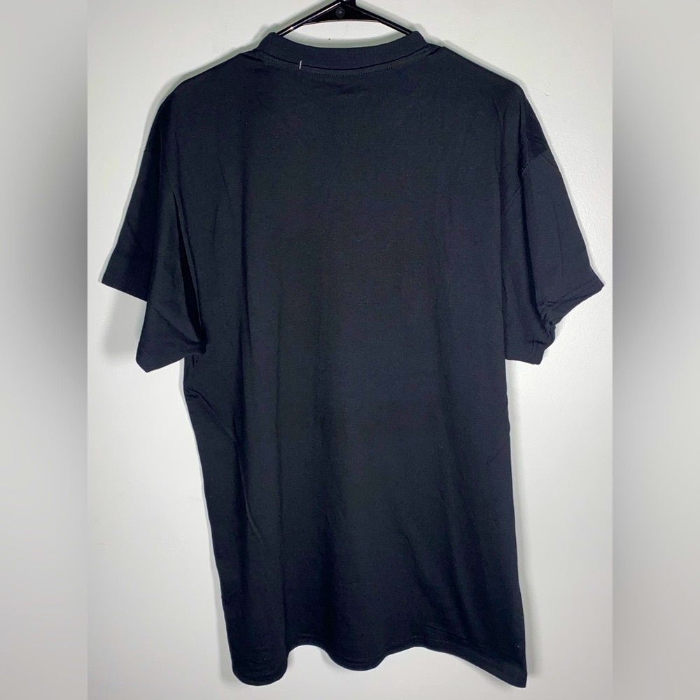 Brisco Black Men's T-Shirt - Bubblegum Design - Picture 2 of 4